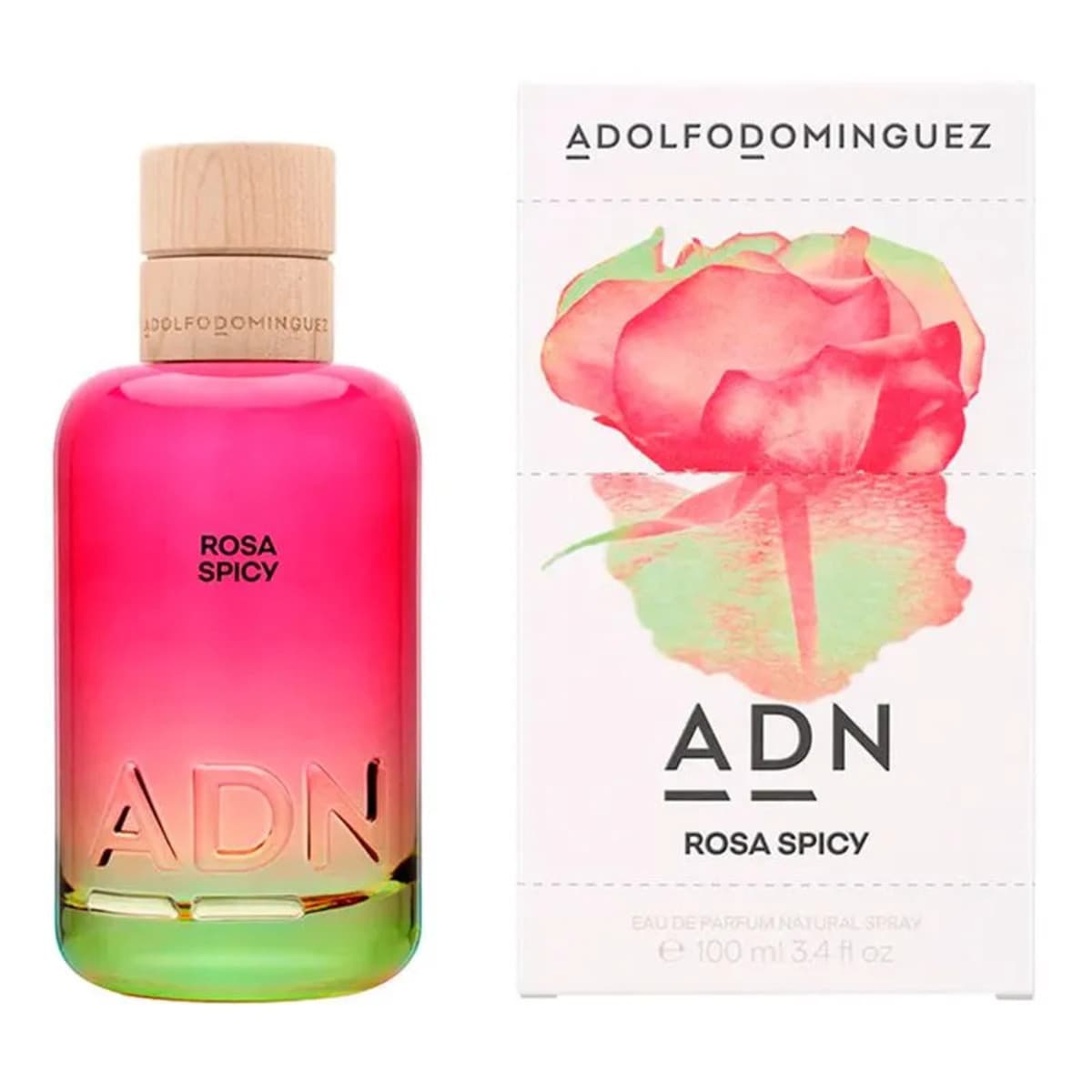 ADN ROSA SPICY EDP x 100 ml.FRAGANCIA FEMENINA